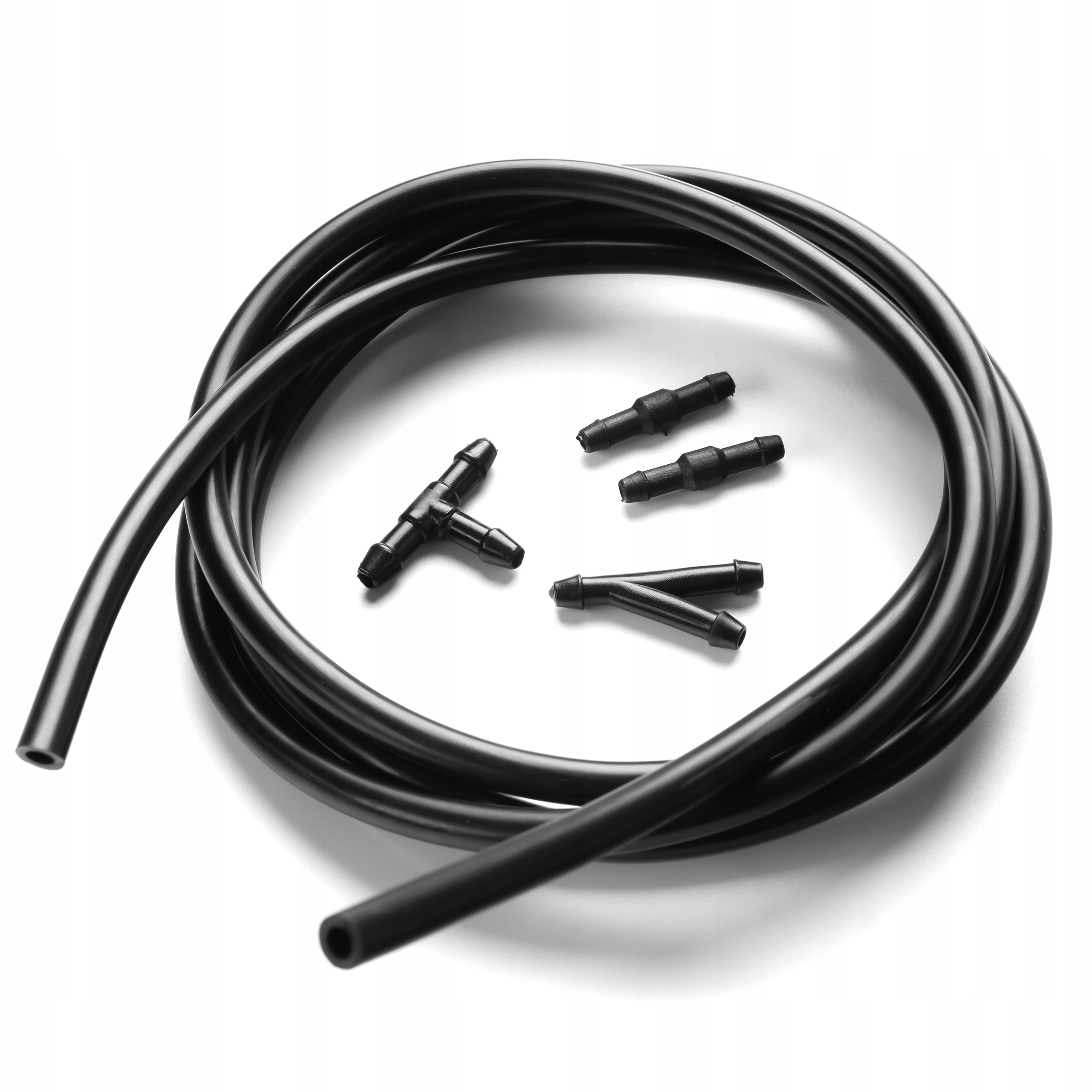 UNIWERSALNY PRZEWÓD WĘŻYK WĄŻ DO SPRYSKIWACZY 2m + ZŁĄCZKI KOMPLET