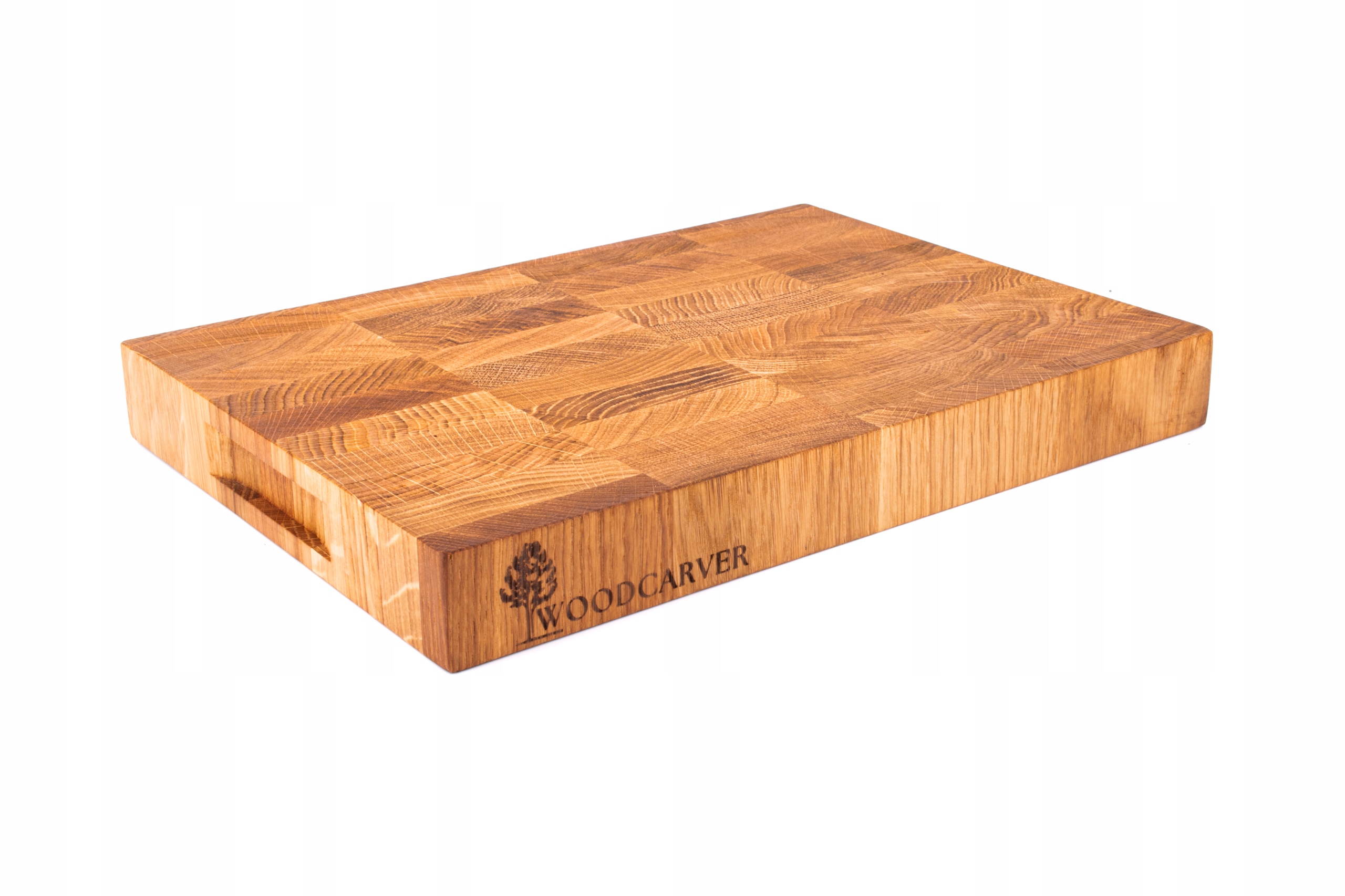 Dřevěná Kuchyňská Krájecí Deska Dubová End-grain 35x25x4 Pk