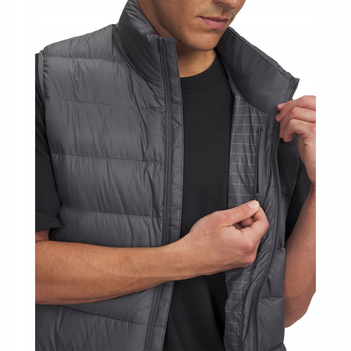 Under Armour Pánská vesta Under Armour Legend Down Vest-gry