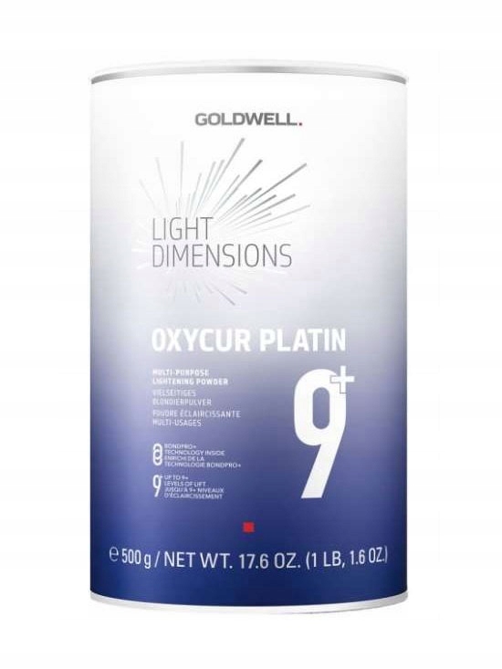 Goldwell Oxycur Platin Bezprašný Rozjasňovač 500 g