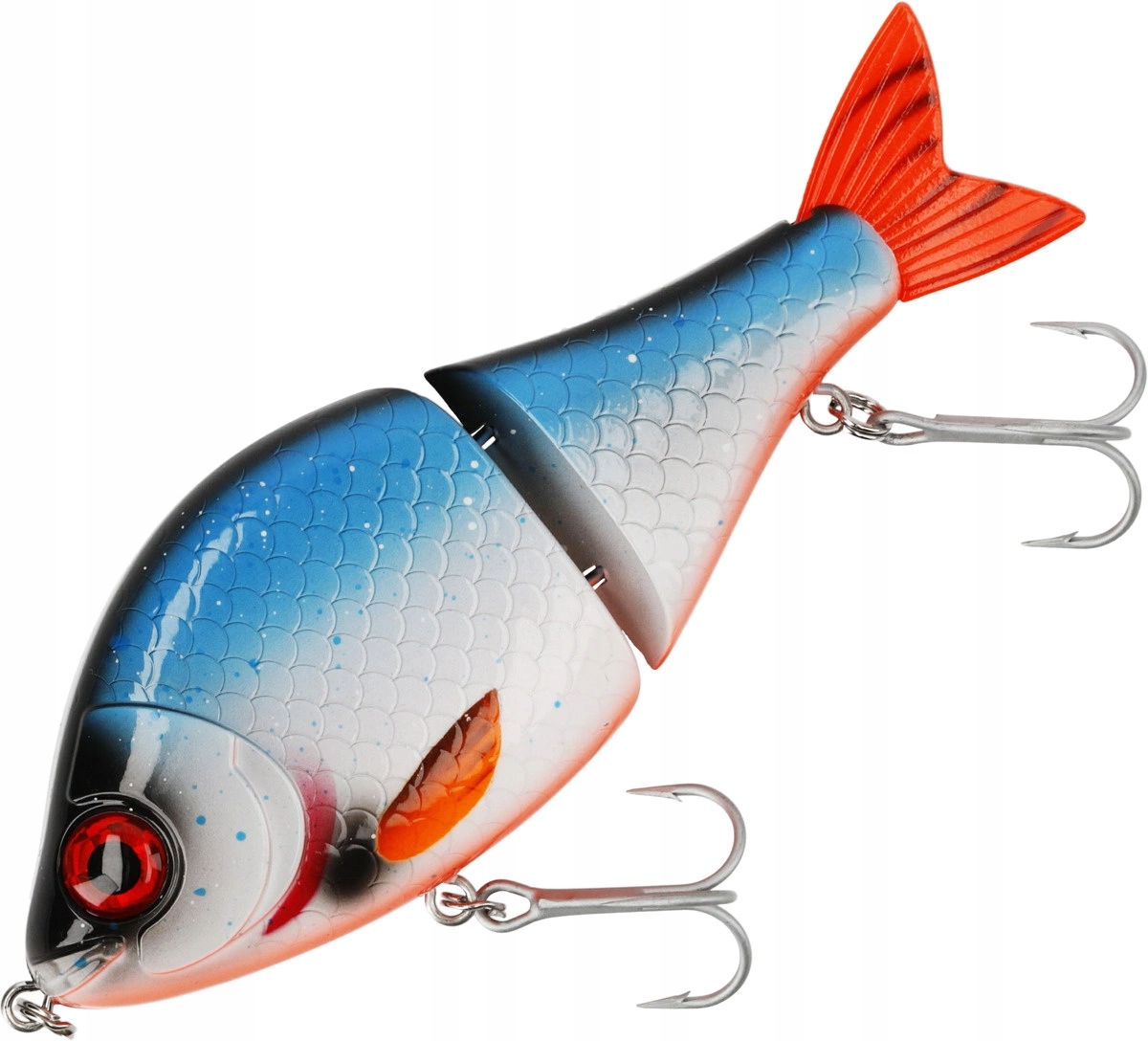 Wobler Mikado Mft Swimbait 7 cm 16g -wolno tonący Blue Roach