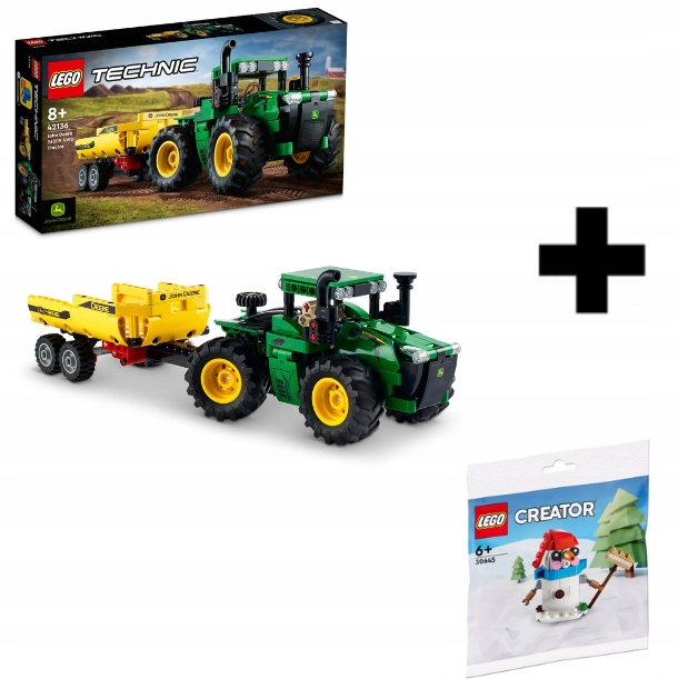 Lego Technic Traktor John Deere 9620R 42136 Lego 30645 Vánoční Sada