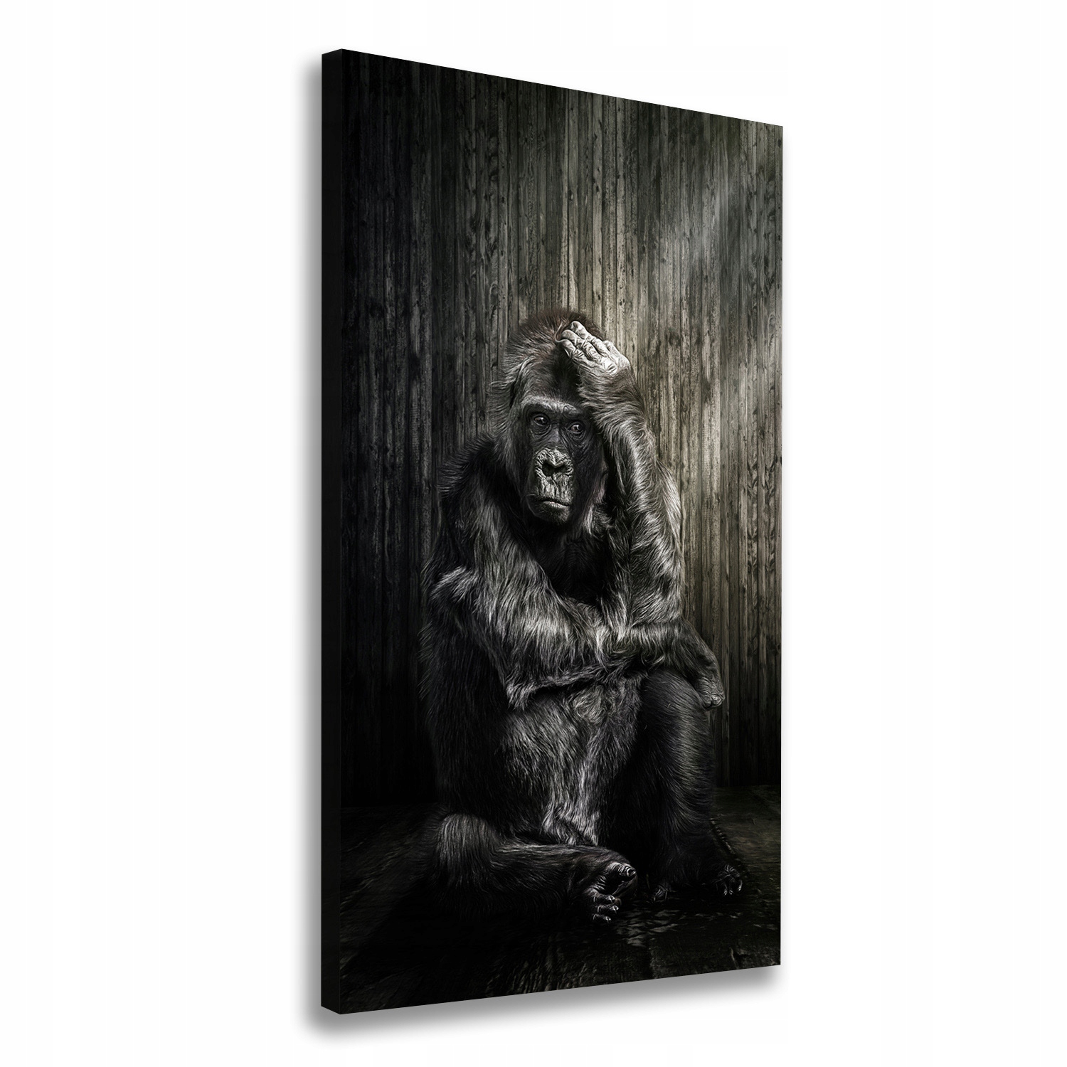 

Foto-obraz zdjęcie na płótnie Goryl 50x100 cm