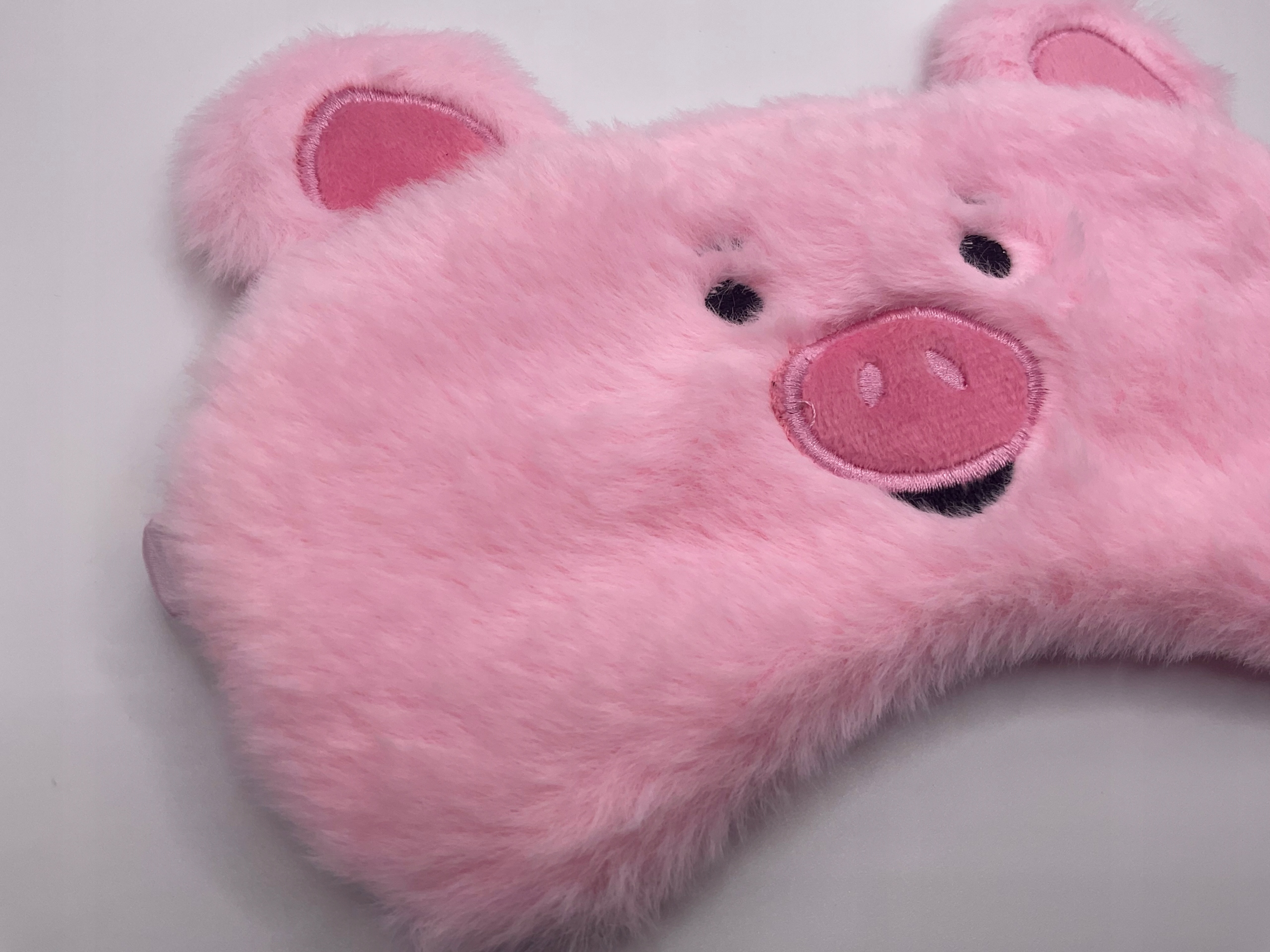 OPASKA NA OCZY MASKA DO SPANIA SNU RELAKSU ŚWINKA PROSIAK PLUSZOWY OLDMAN Płeć uniseks