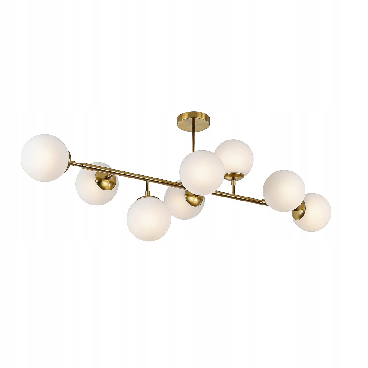 Závěsná lampa Light Prestige Dorado 8 zlatá 8xE14 do obývacího pokoje