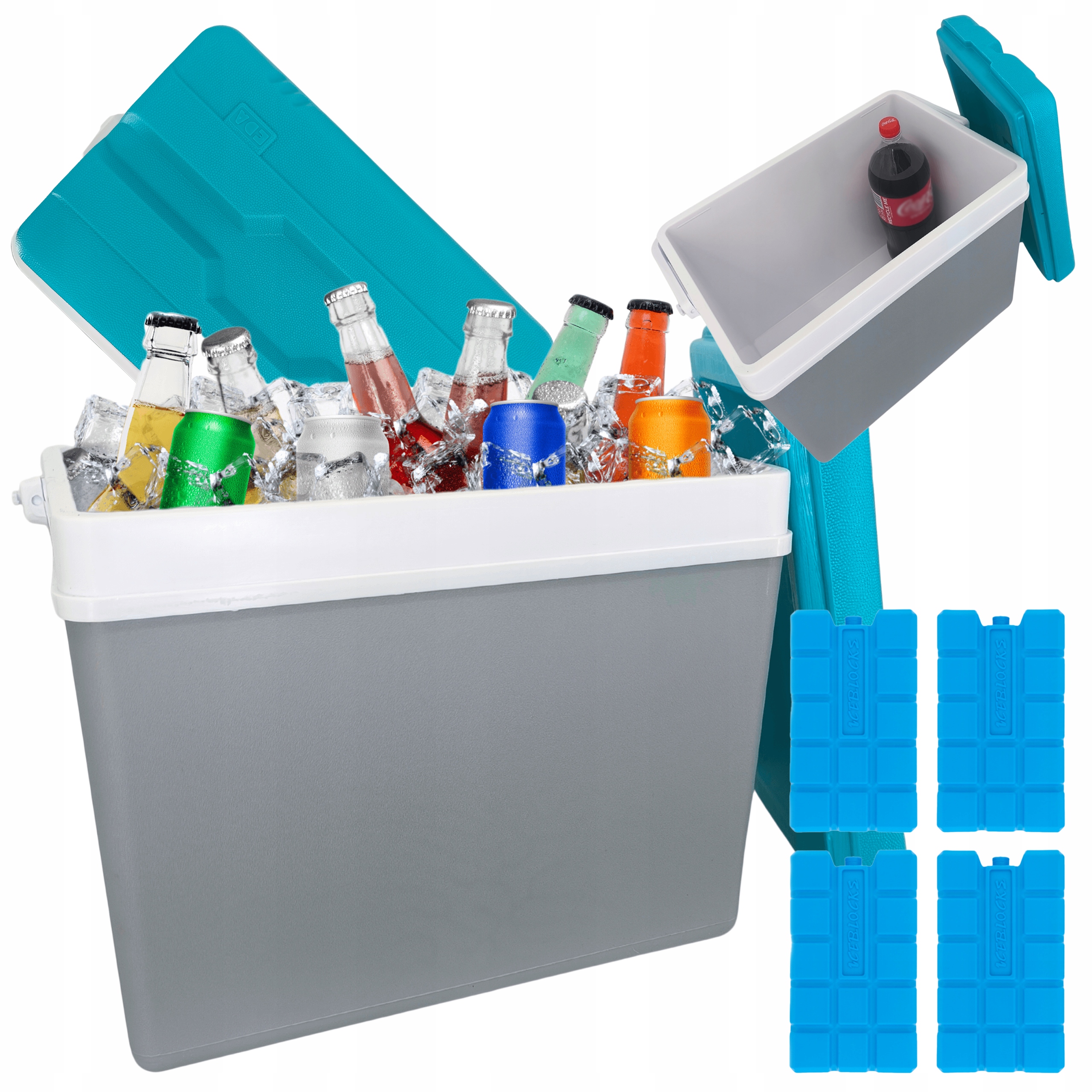 Turistická Chladnička Eda France 35 L 4 Náplně Bonus