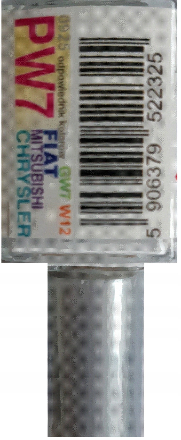 Fiat Chrysler PW7 Bright White Lakier Samochodowy Zaprawka Do Rys 10 ML Ara