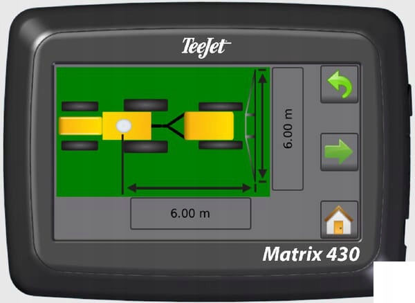 Nawigacja Matrix TeeJet 430 RXA 30 wtyczka Cobo Part manufacturer Teejet