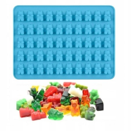 

Forma Silikonowa Misie Żelki Haribo Lodu Czekolady