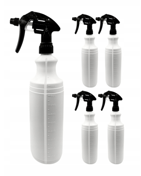 Zestaw 5szt. Butelka atomizer Canyon 1L z miarką Auto Detailing