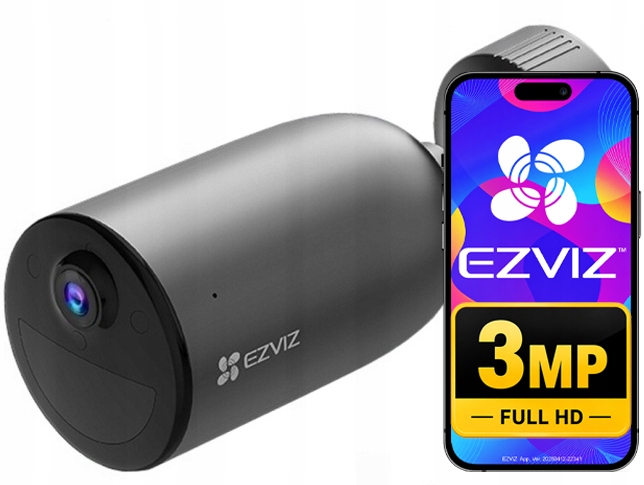 Bezdrôtová kamera Eb WiFi 3Mp Ezviz Externá