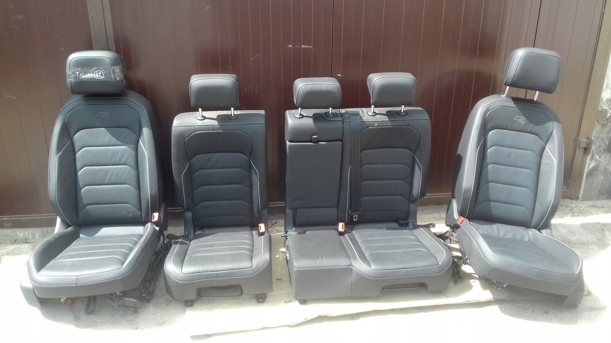 СИДІННЯ СИДІННЯ VW TIGUAN II РЕСТАЙЛІНГ R-LINE КОМПЛЕКТ