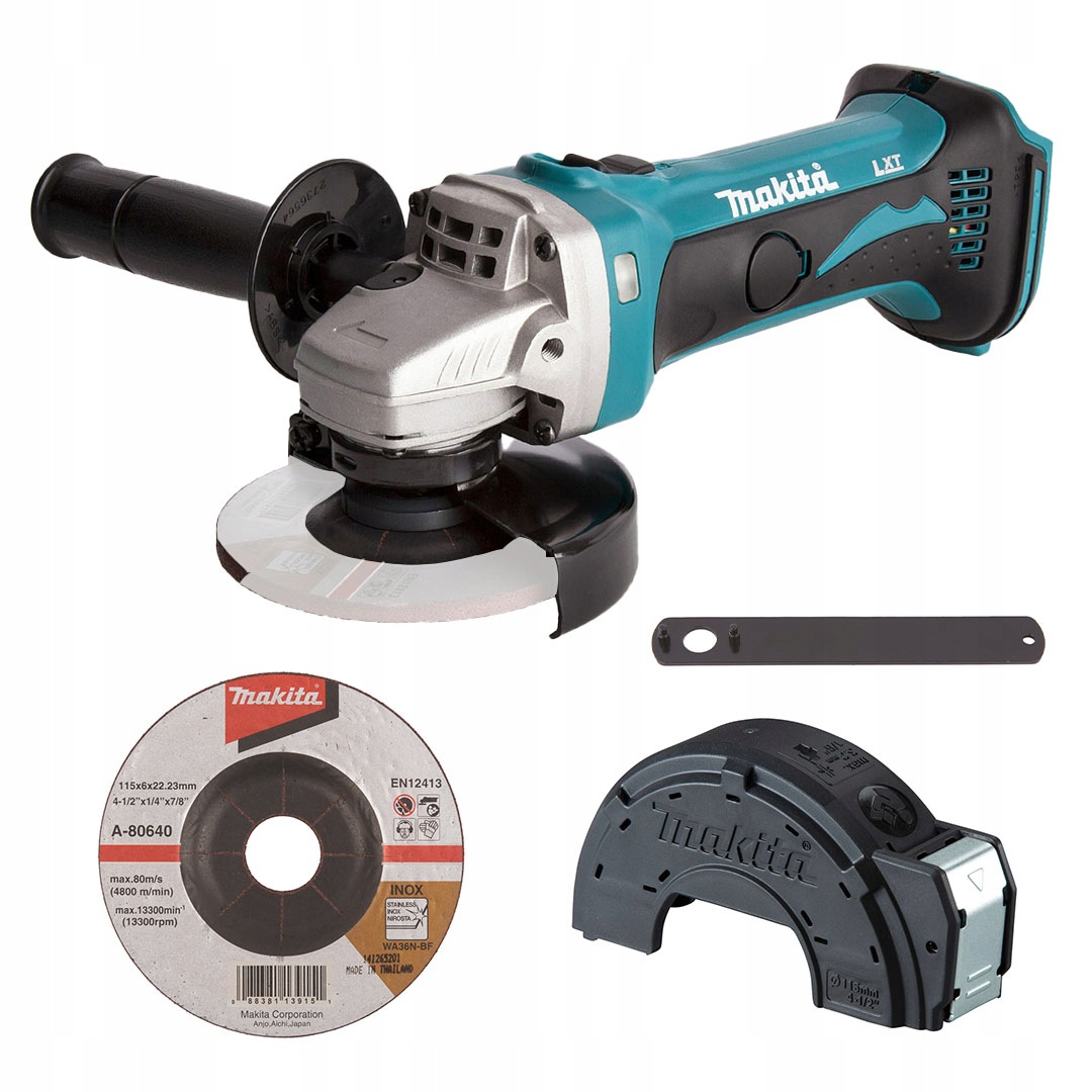 Aku úhlová bruska Makita DGA452Z 115 mm 18 V Lxt Body karton