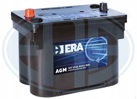 ERA AKUMULATOR 50AH 800A EN 12V + P 260X173X206 ERA