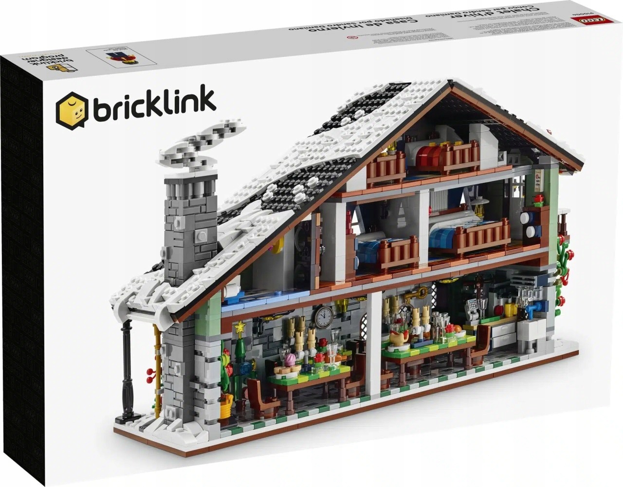 LEGO Bricklink 910004 BrickLink - Zimowy domek Marka LEGO