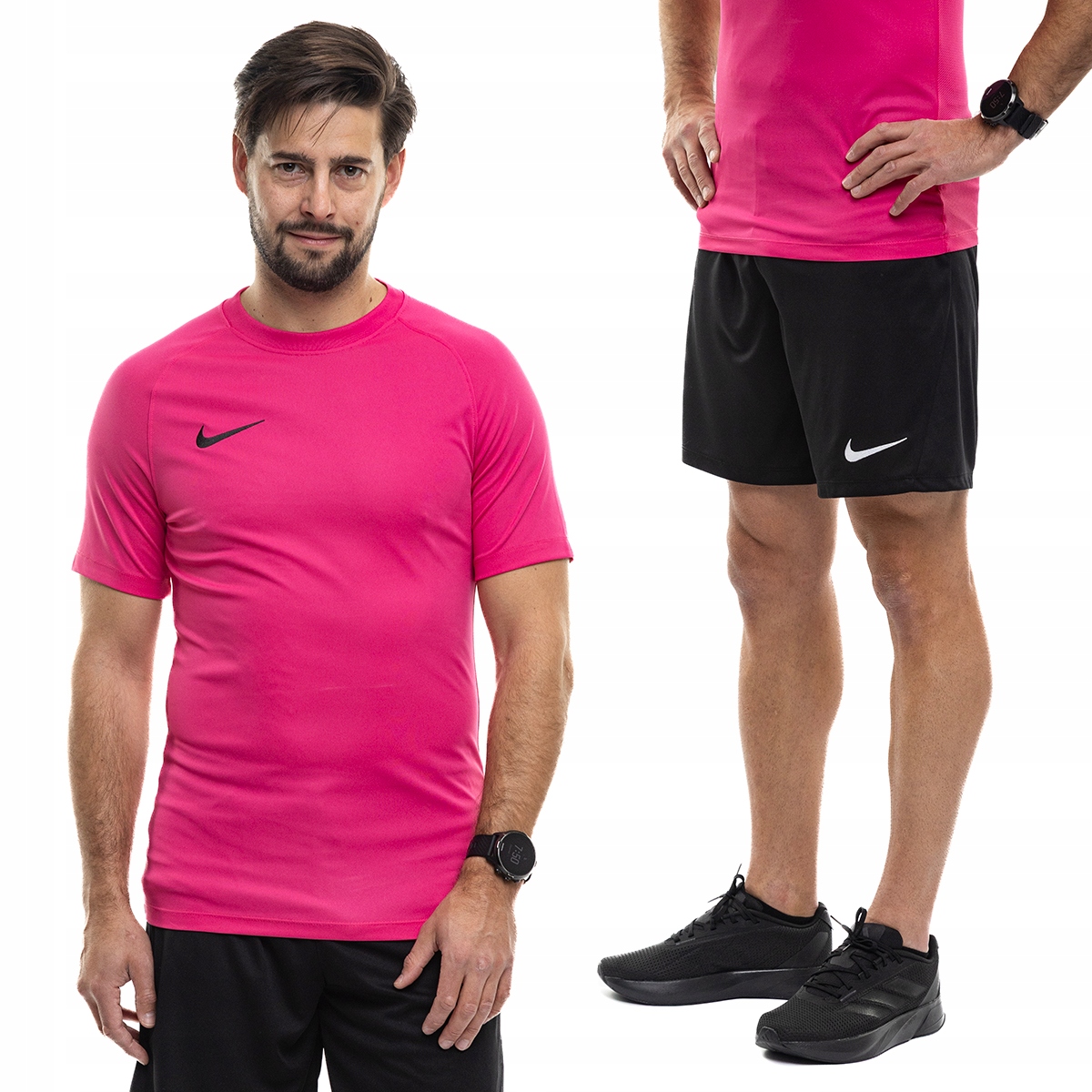 Sportovní oblečení Nike Pánský komplet Tričko Kraťasy Sada Park VIII vel. L