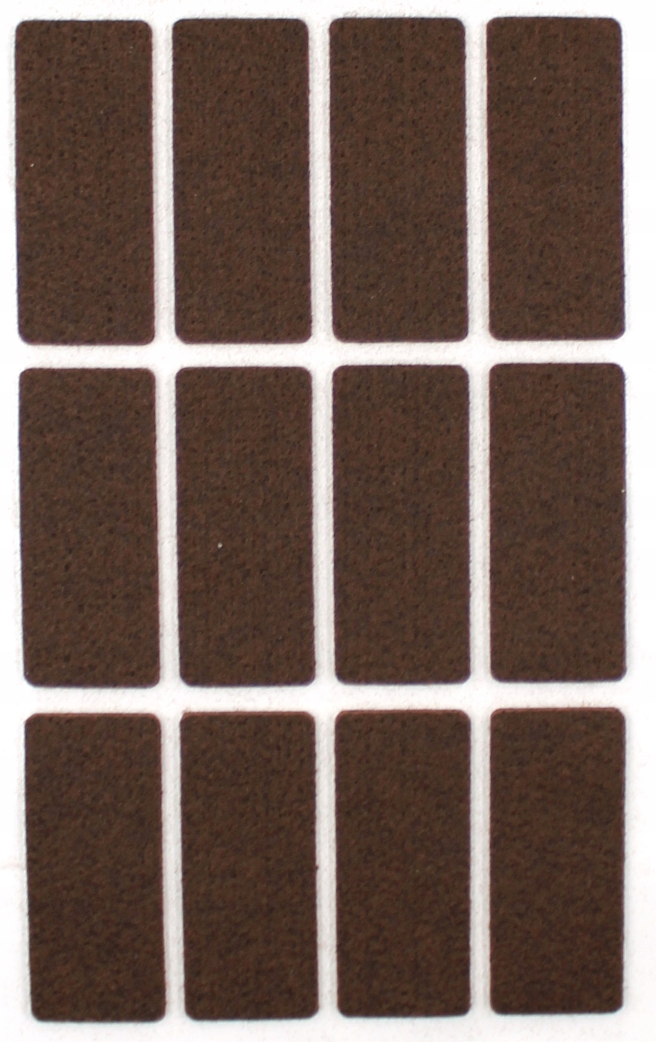 

Filce samoprzylepne Floor Care 25 x 60 mm Brązowe