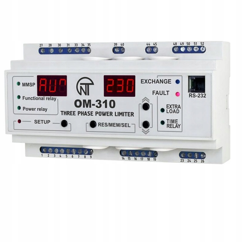 Obmedzovač spotreby energie OM-310 Novatek Electro