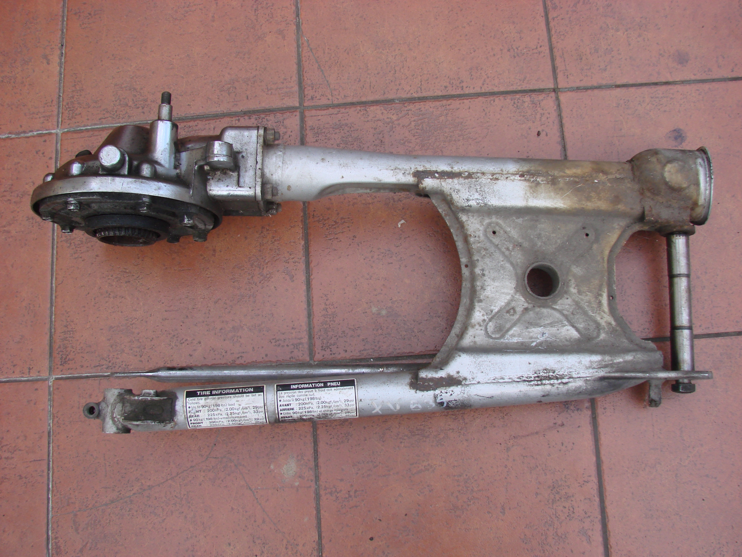 YAMAHA 535 VIRAGO КАРДАННЫЙ РЫЧАГ