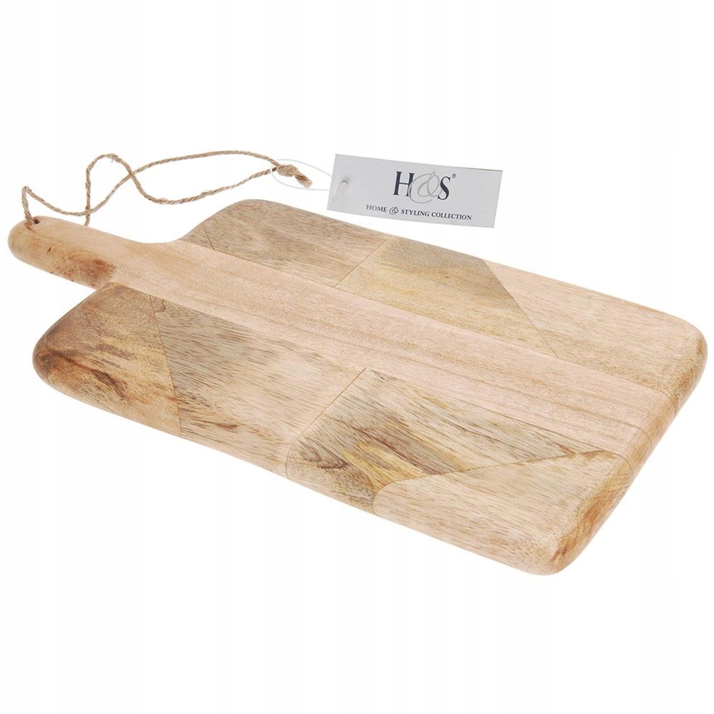 

Duża drewniana deska do krojenia 39x26 kuchenna