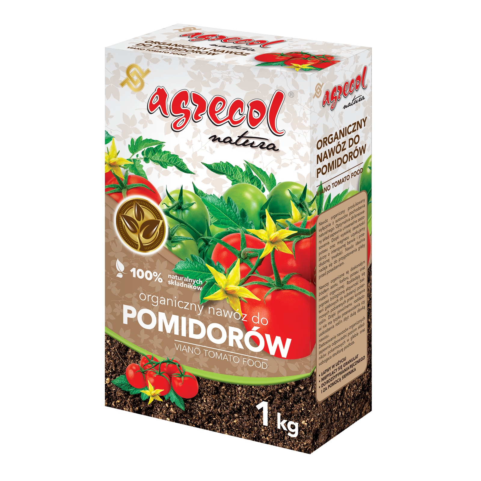 

Nawóz Do Pomidorów Organiczny 1kg Agrecol Natura