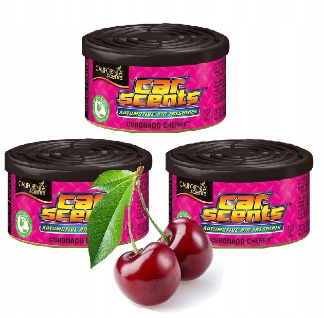 

California Car Scents Zapach Coronado Cherry 3 Szt