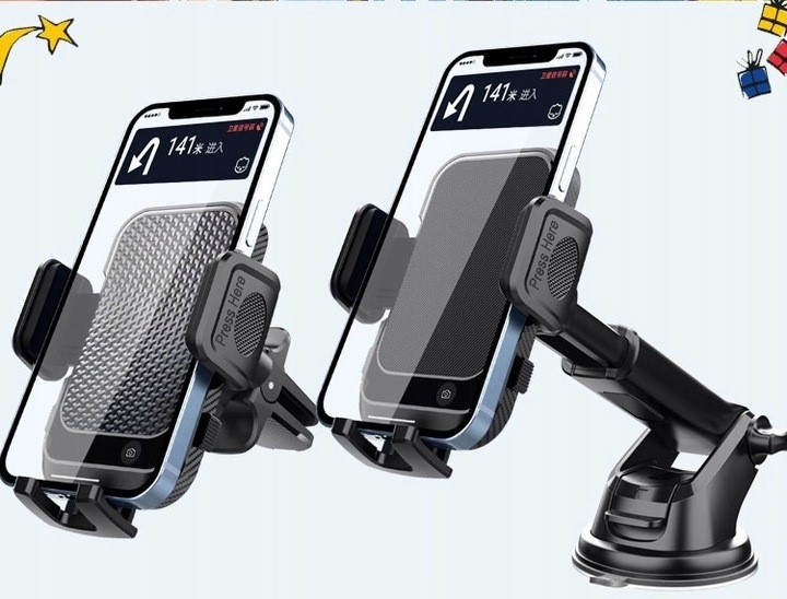 APPS2CAR Uchwyt Samochodowy 2w1 Na Tablet I Telefon Regulowany Do 11 Cali — miniatura 9
