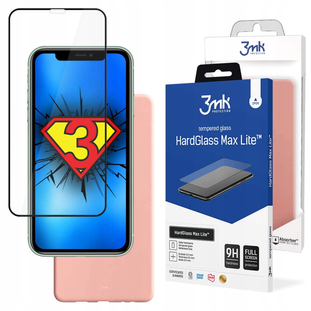 

Różowe Etui 3mk Case do iPhone 11 + Szkło Glass 9H
