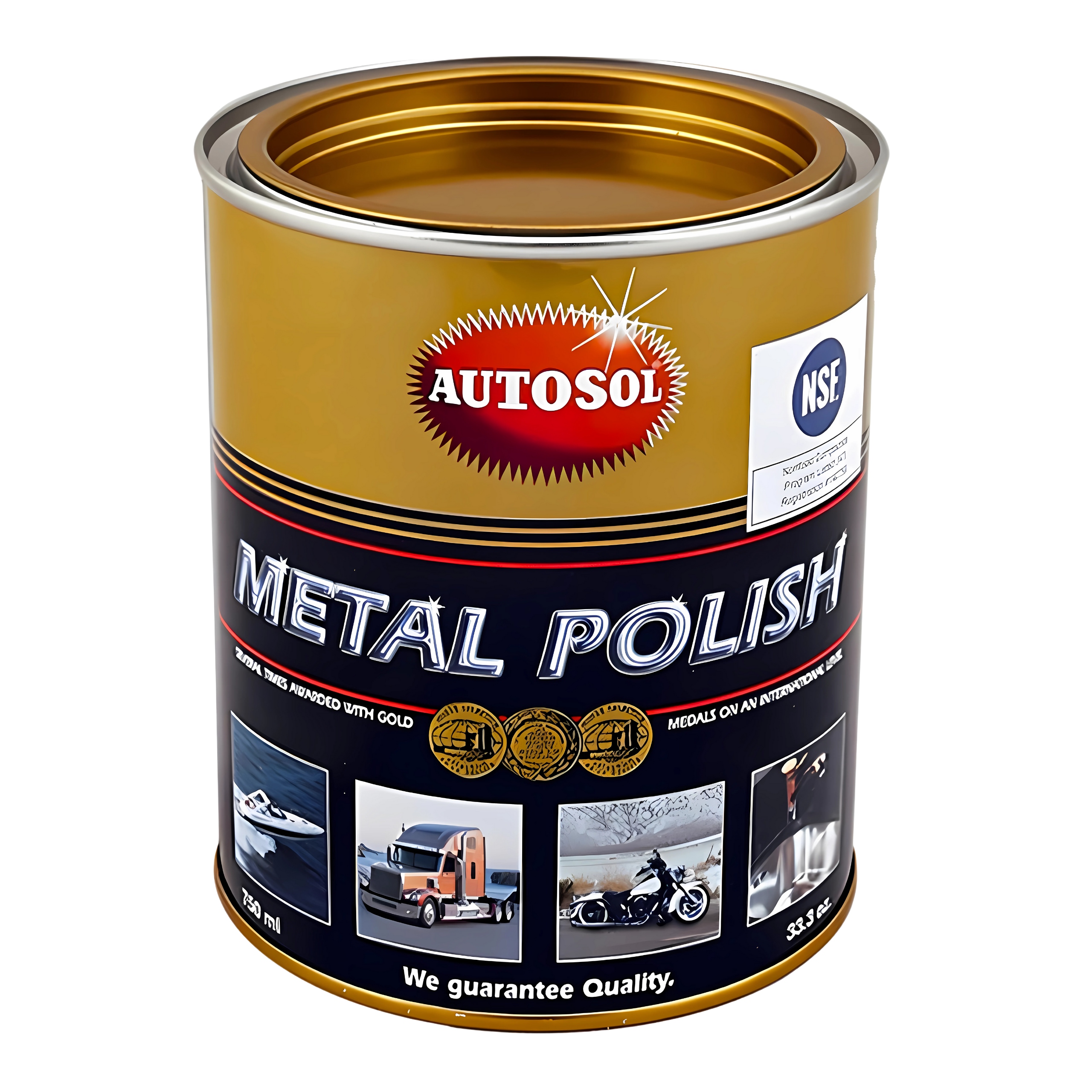 Autosol Metal Polish pasta na čištění a leštění kovu 750 ml