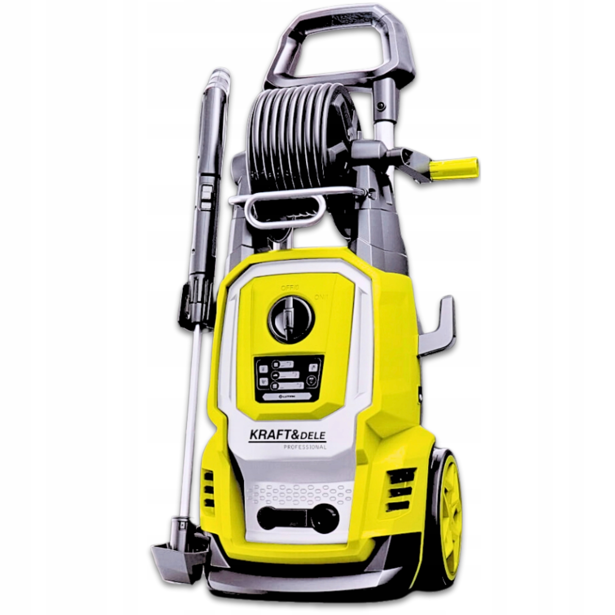 Myjka Ciśnieniowa 280 Bar Pompa Mosiężna Mocna Indukcja Duży Zestaw 3000W