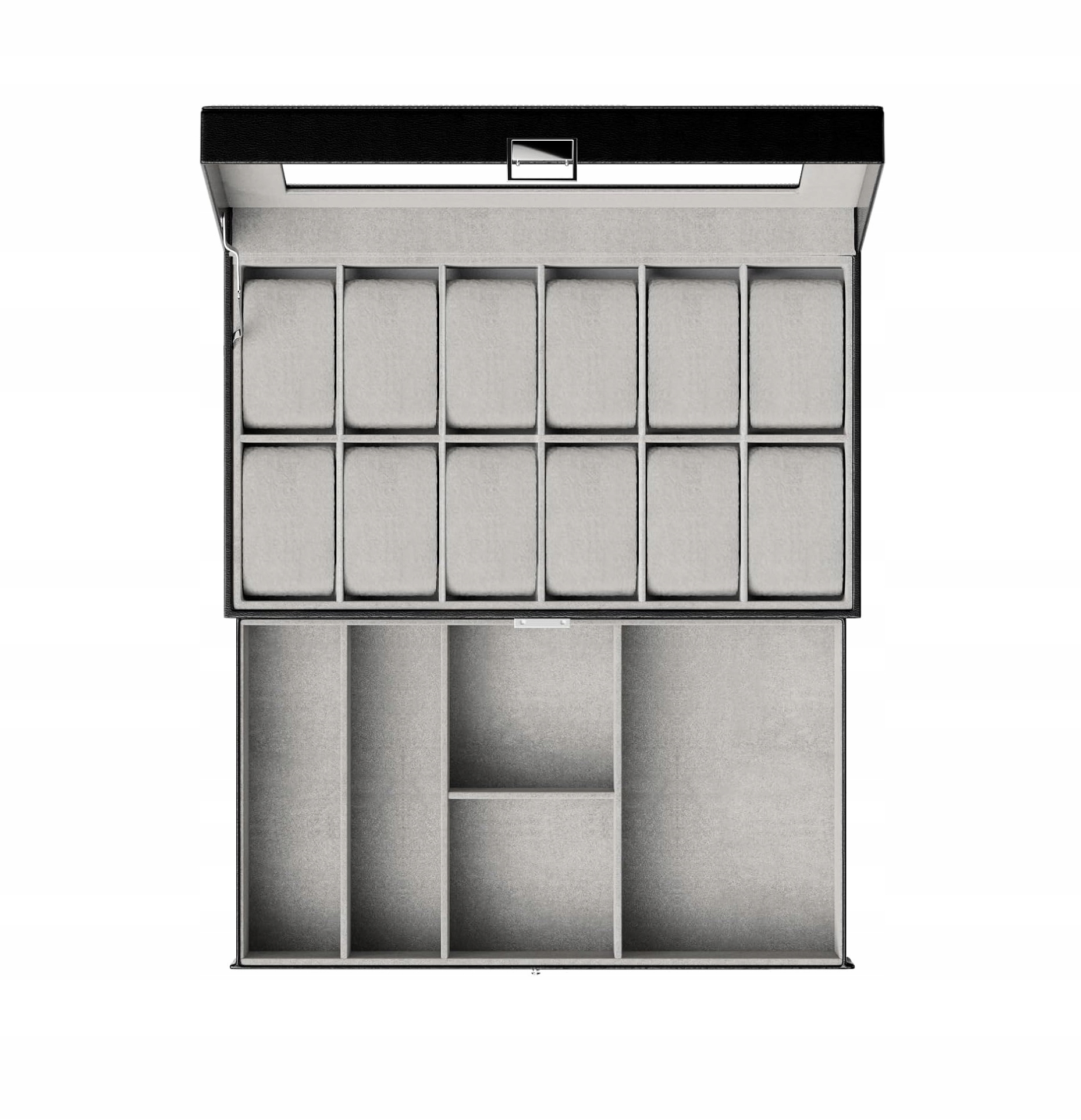 Organizér Na Hodinky kusů krabička kufřík pouzdro