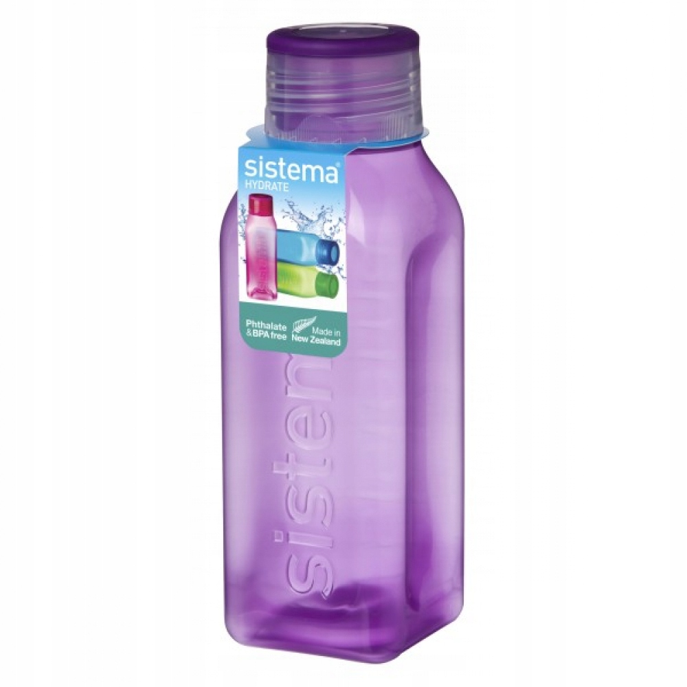 

Butelka na wodę i napoje Sistema fioletowa 0,47 l