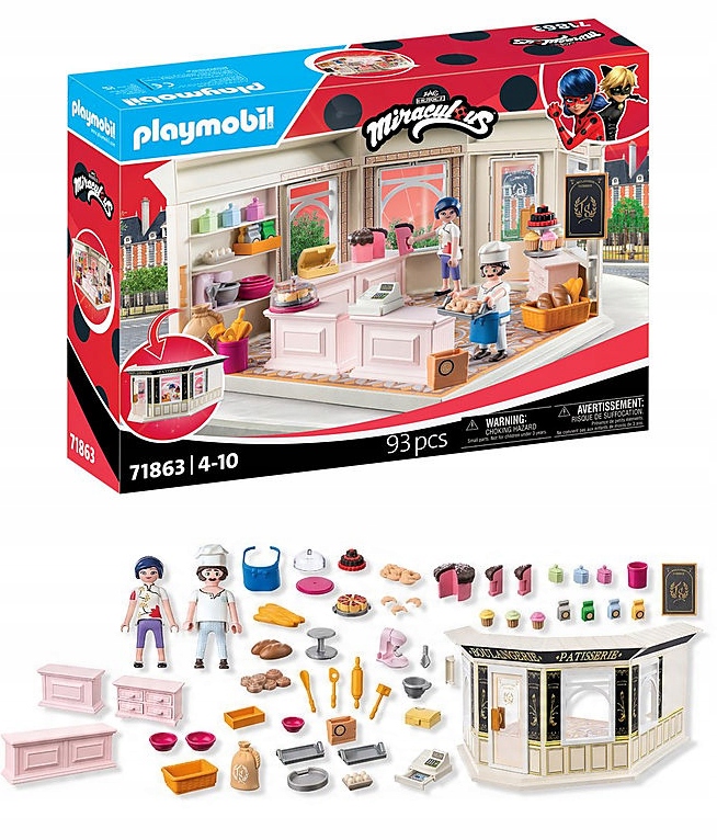 Playmobil 71863 Miraculum: Francuska piekarnia