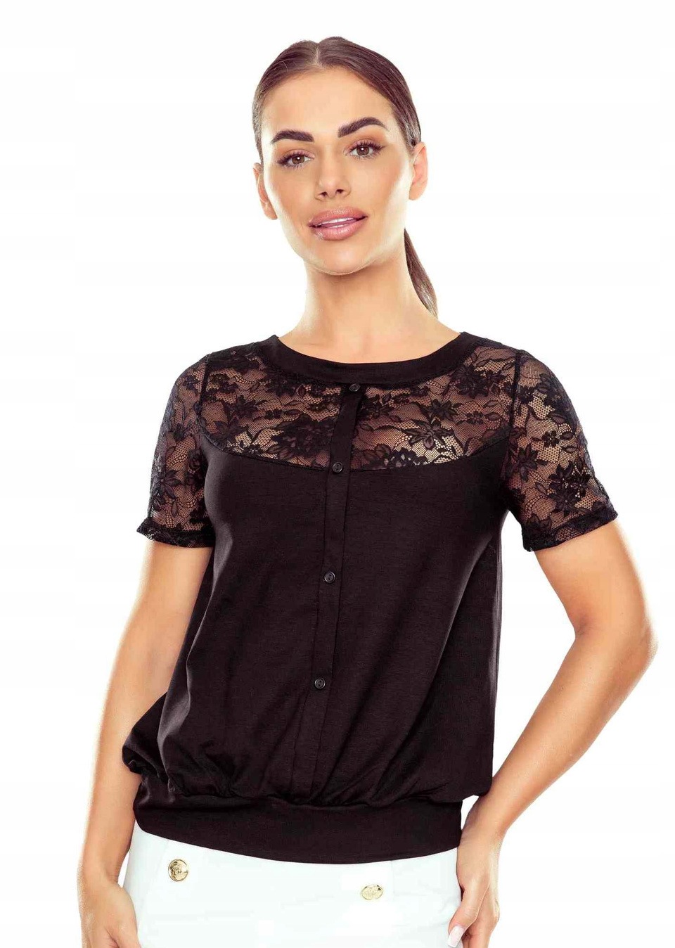 Zakia Bluza černá (XL) – Eldar