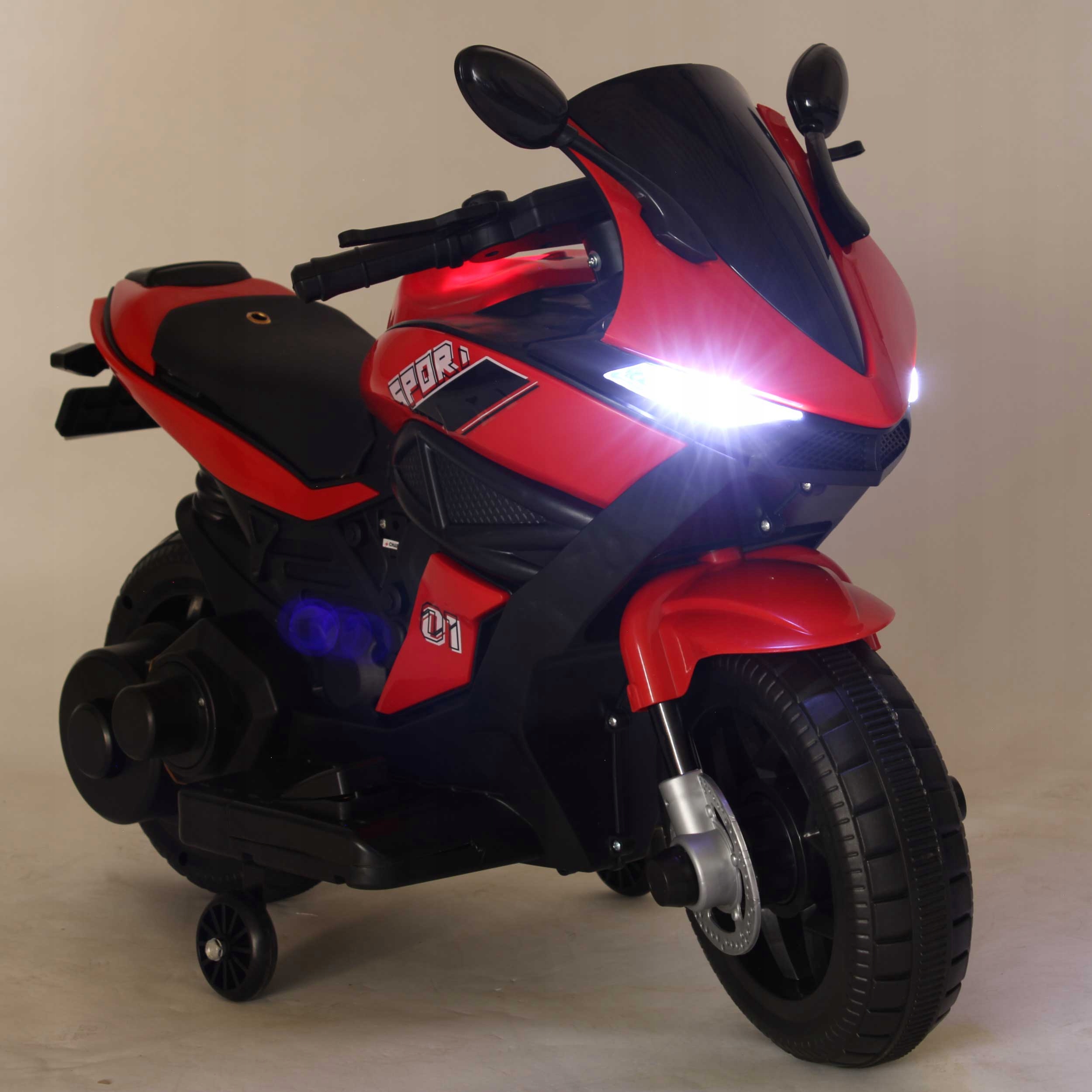 Motor na akumulator dla dzieci kufer Długość pojazdu 78 cm