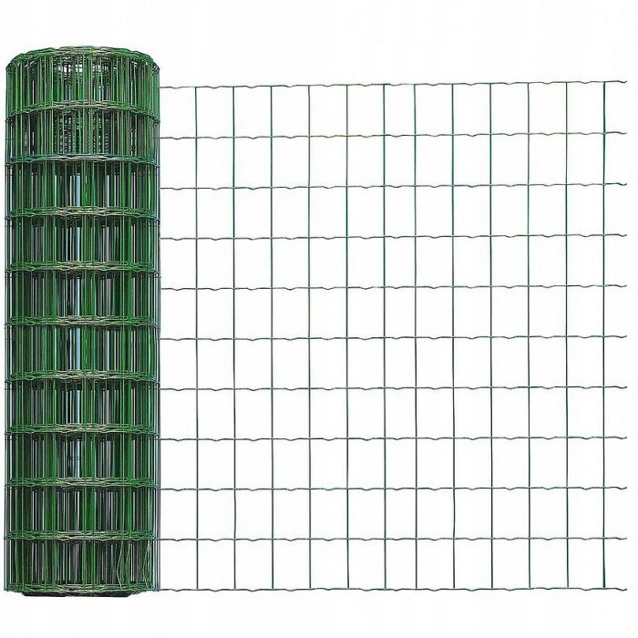 Svařovaná plotová síť pozinkovaná Pvc zelená 0,5 x 5 m