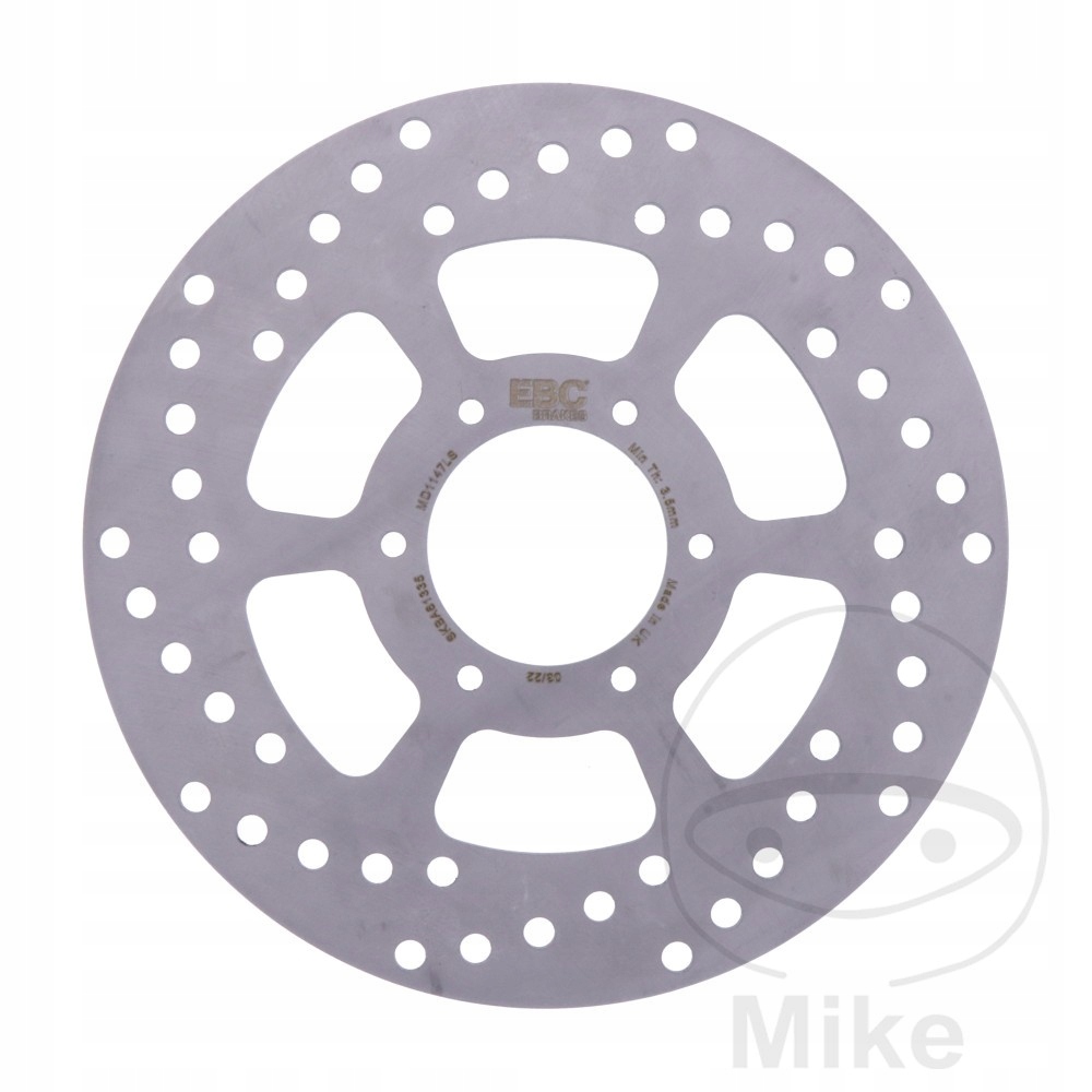 Brzdový kotúč predný Ebc MD1147LS ľavý