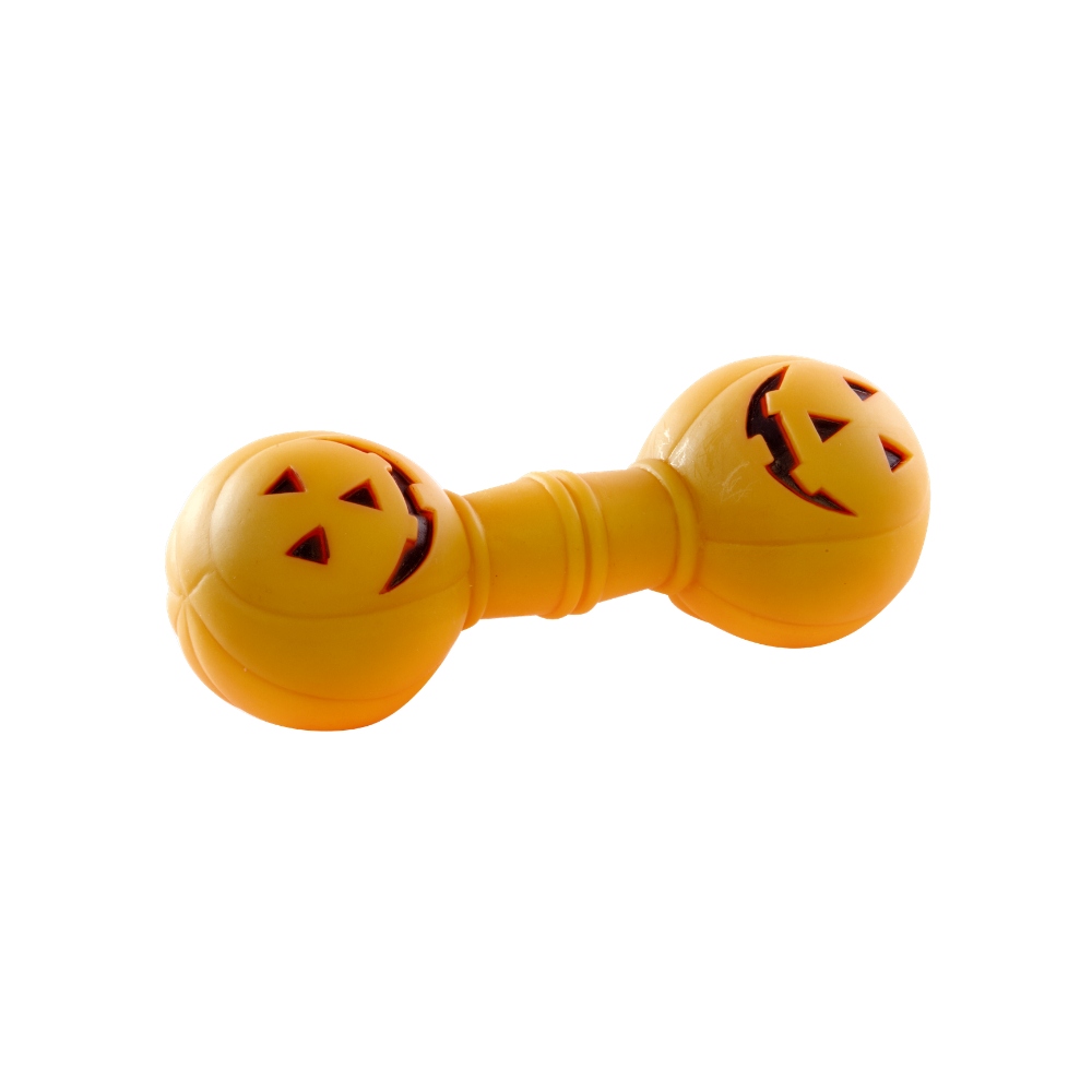 

Dingo Piszcząca Zabawka Dla Psa Hantel Dynia 17CM
