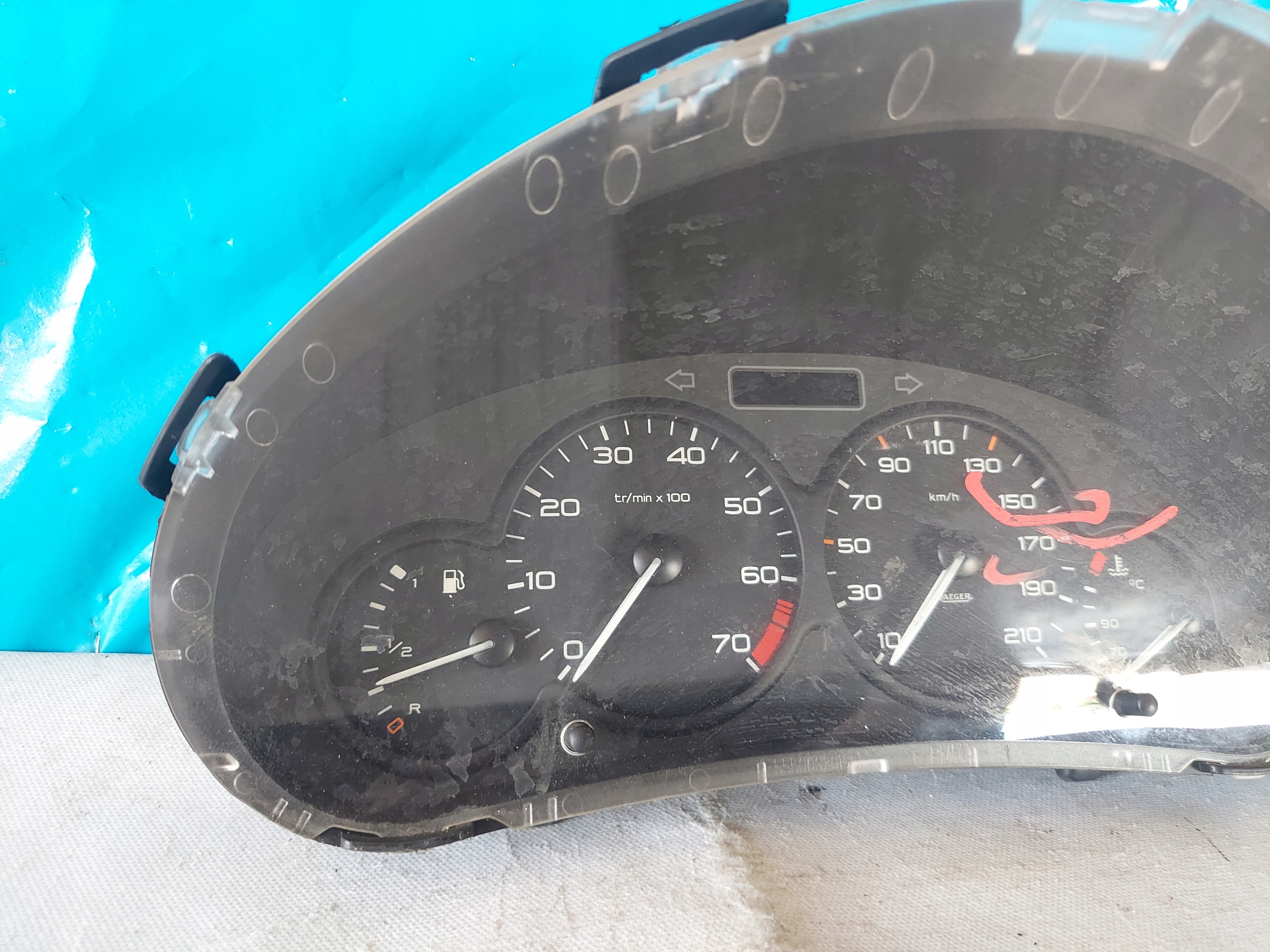 dials clock PEUGEOT 206 1.1 B 9645096180