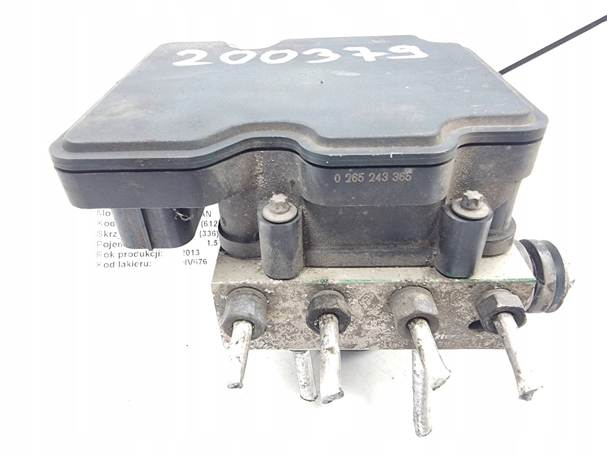 pump ABS brake 2265106455 DACIA LOGAN