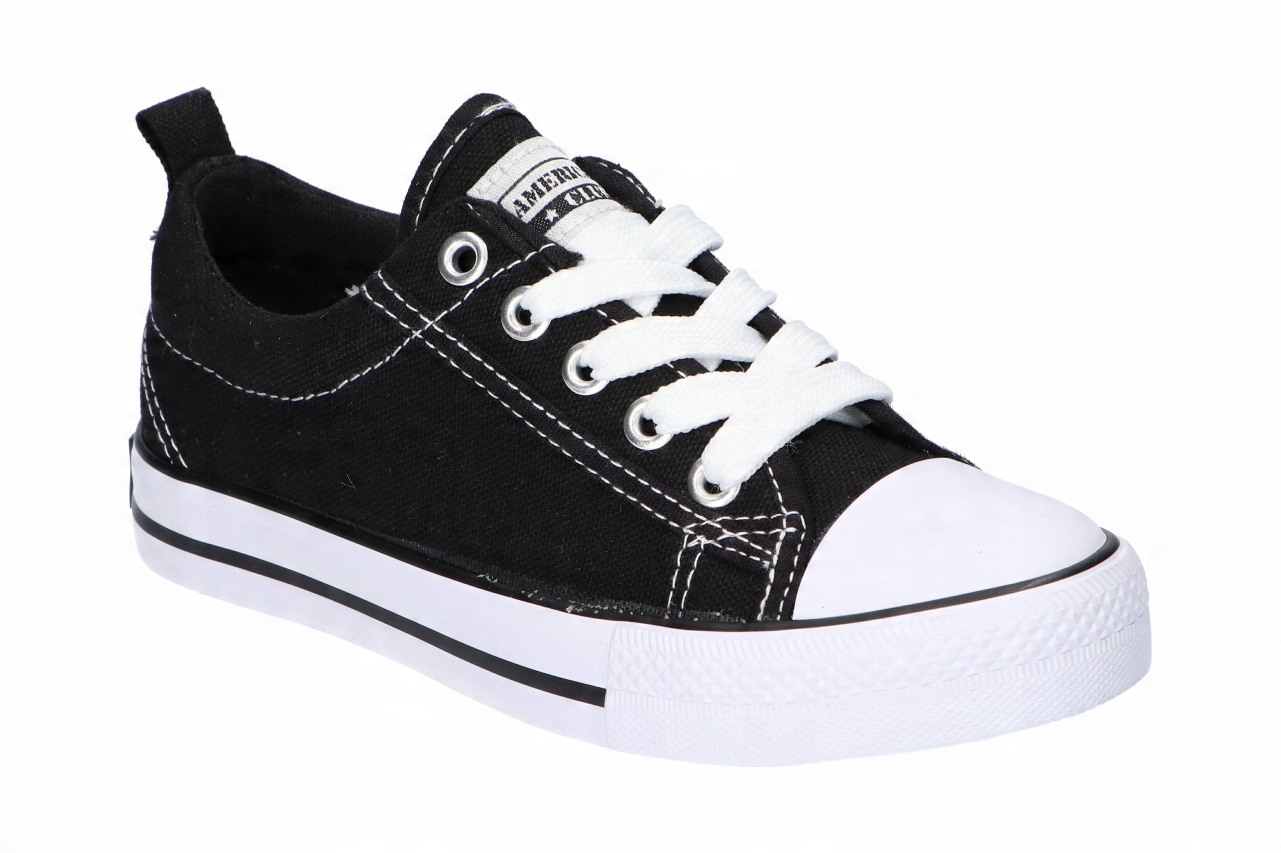 

American Club LH20 Trampki Tenisówki Czarne 32