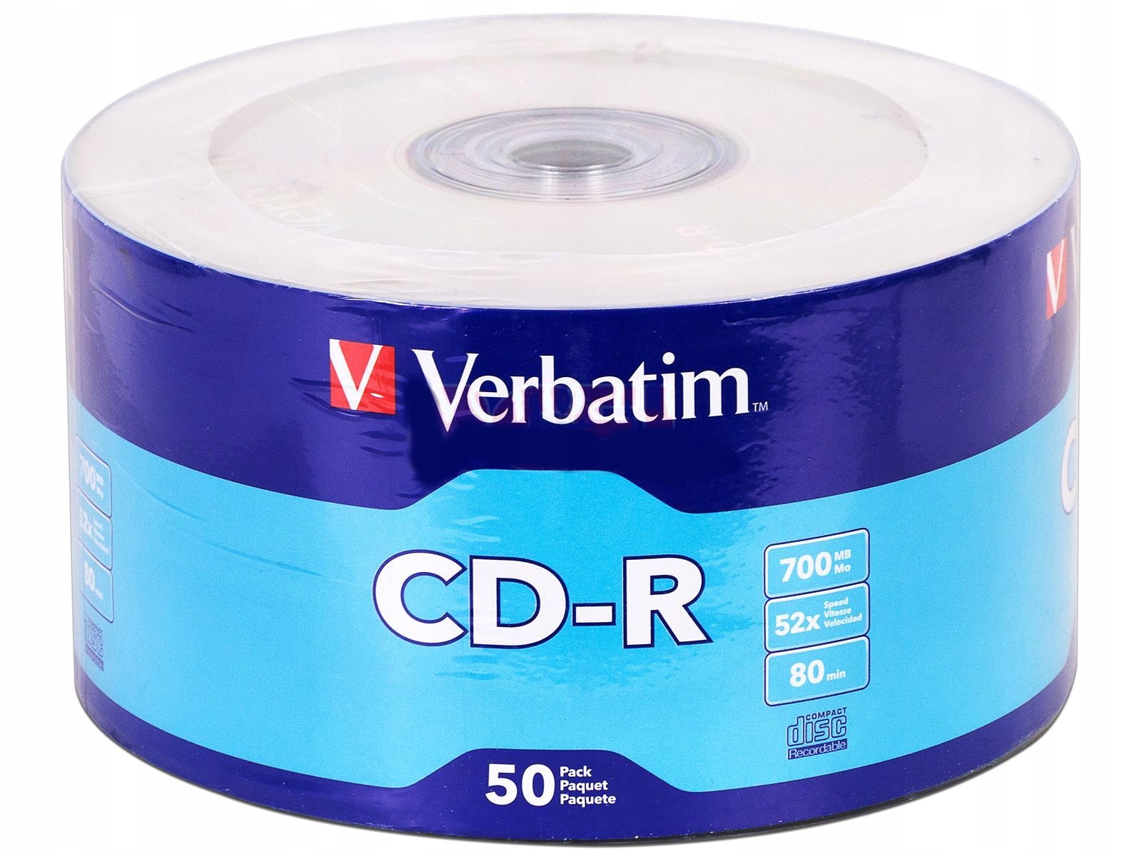 

Płyty Cd-r Verbatim 700MB 50szt koperty