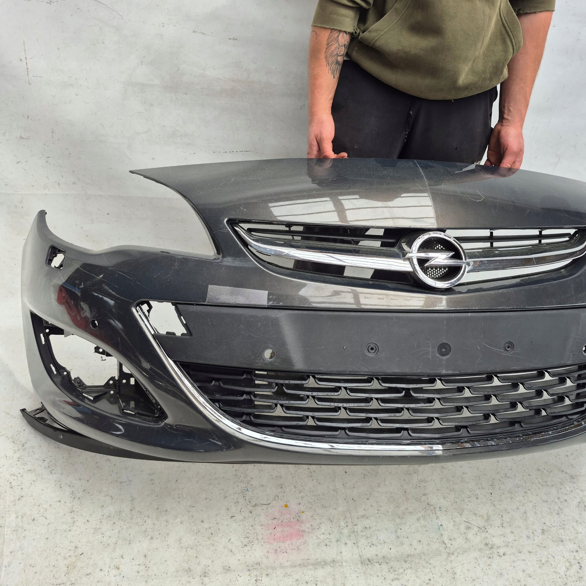 OPEL ASTRA J LIFT 12-15 bumper front front PDC SPR