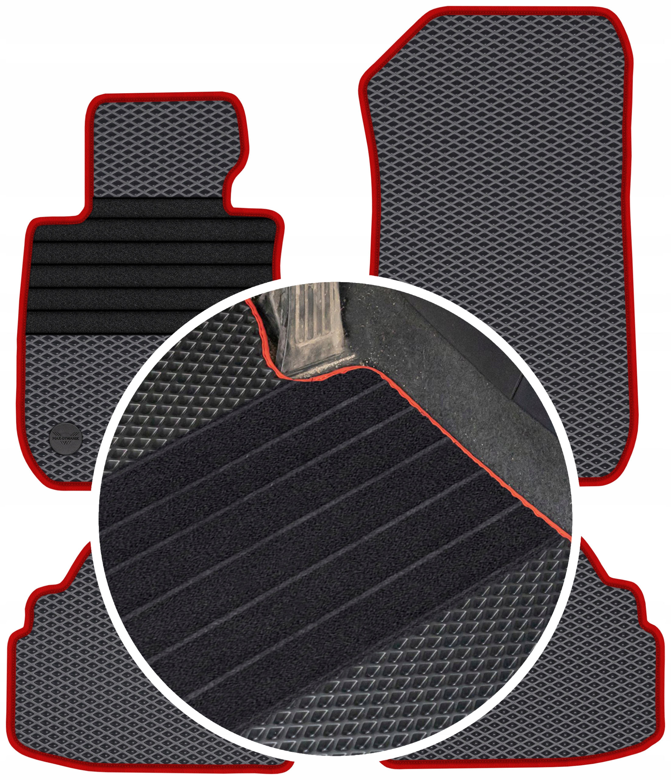 Bmw 3 E92 Coupe 2006-2012 Gumové rohože do auta Eva Eternity