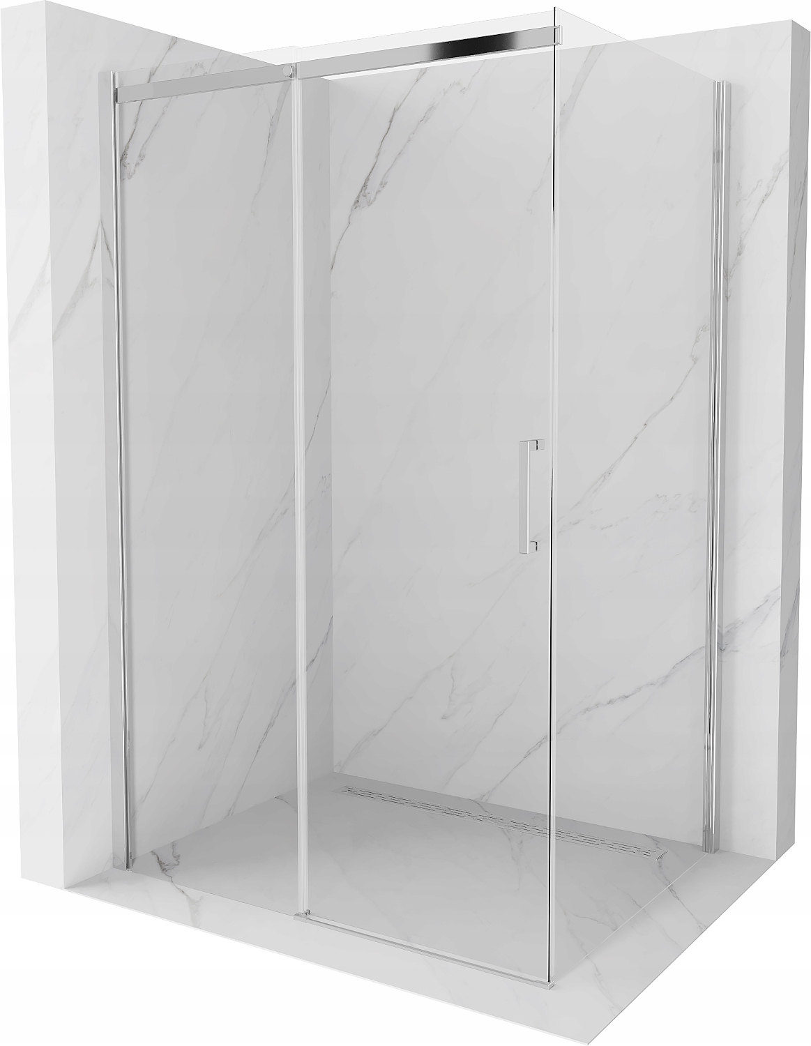 MEXEN OMEGA KABINA PRYSZNICOWA 110 x 100 SZKŁO 8mm