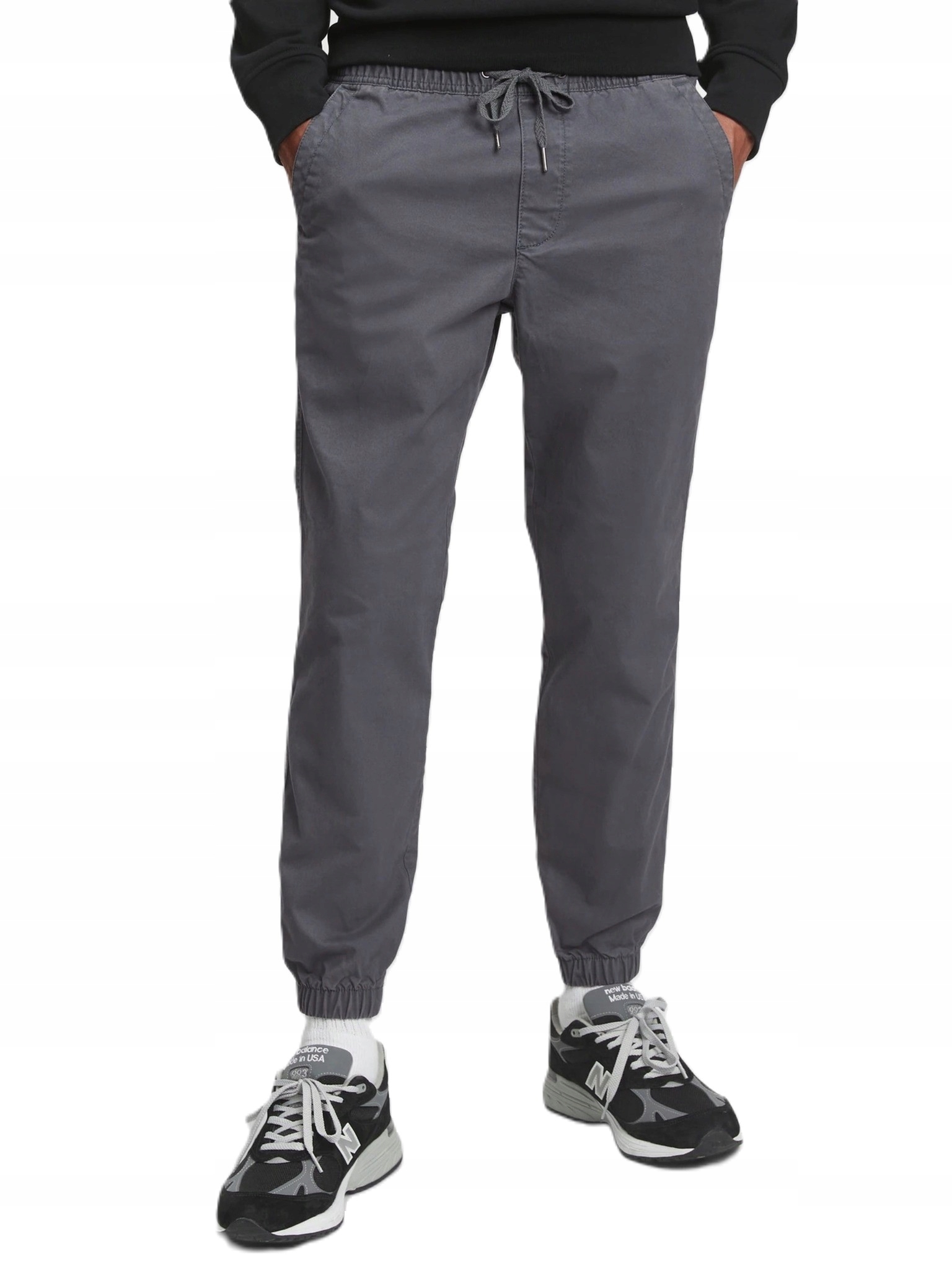 Gap Kalhoty essential joggers GapFlex šedá