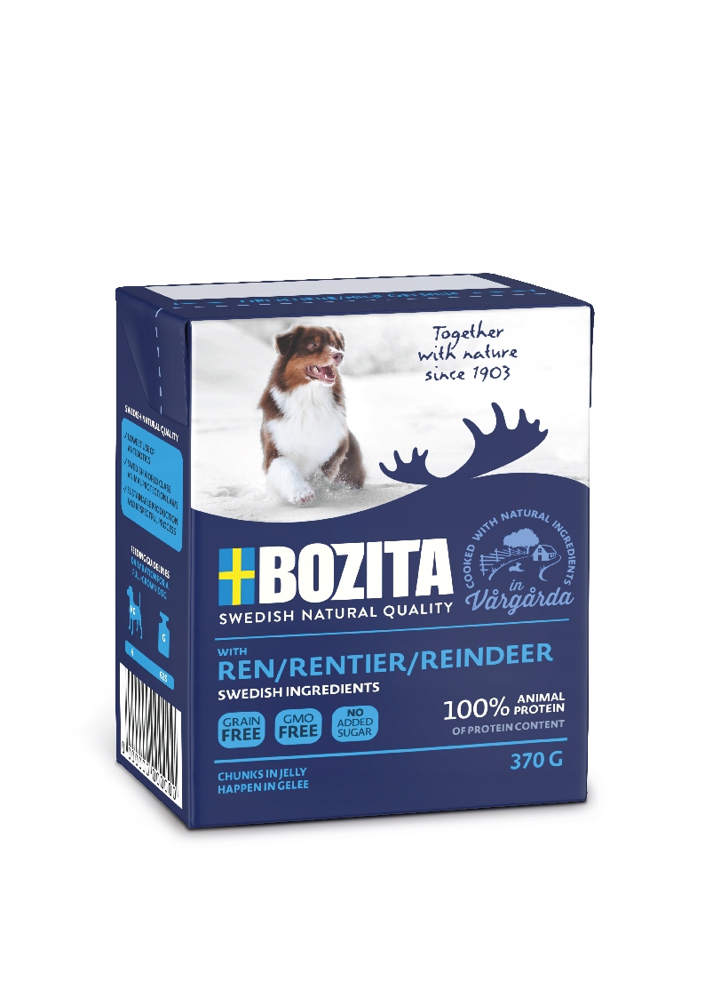 

Bozita pasztet dla psa z renifera 370g