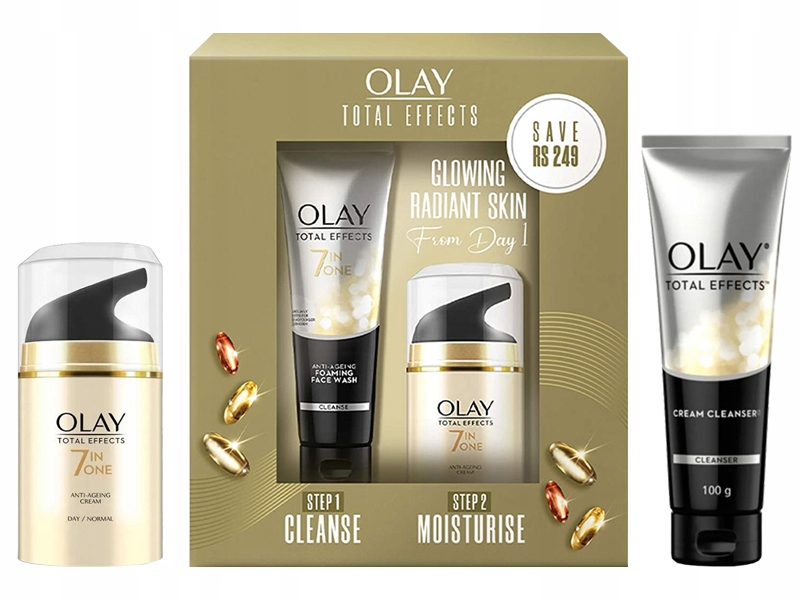 OLAY TOTAL EFFECTS 7IN1 KREM + CLEANER DO TWARZY