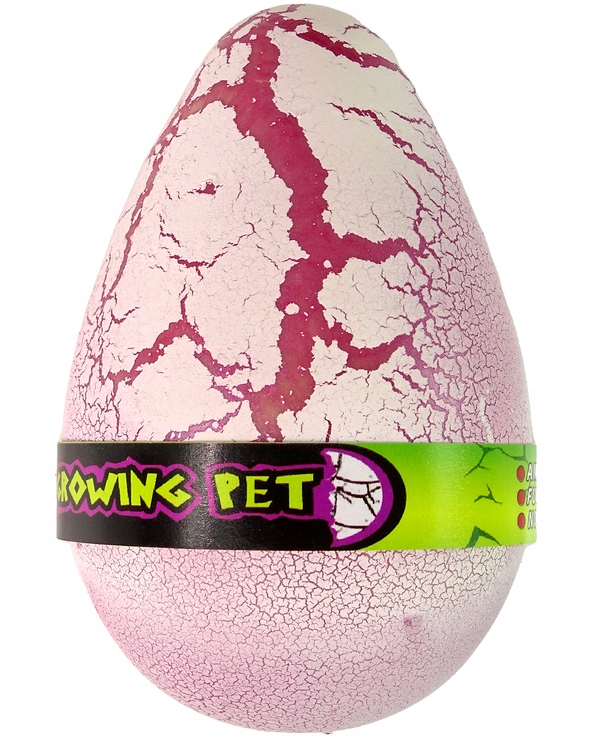 JAJKO DINOZAURA WYKLUWAJĄCY ROSNĄCY DINOZAUR W JAJKU JAJKO DINOZAUR Duże Typ figurka