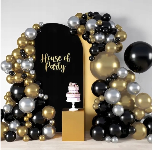 Stojak Łuk Ścianka na balony kwiaty Tło do zdjęć KOMUNIA Ślub Stelaż 2m Kształt okrągły